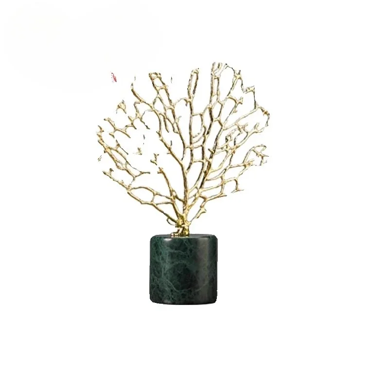 Ornament creative light luxury fortune tree high-end desktop decoration