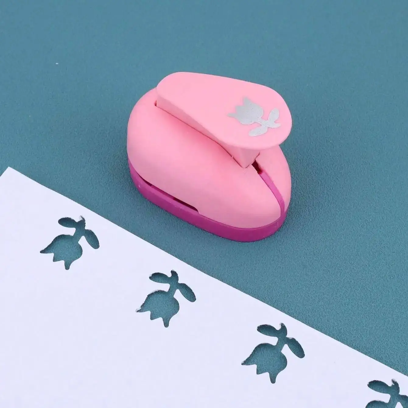 

Exquisite Flower shape Punch,Portable Craft Punch,DIY Paper Punch Shapes for Scrapbooking,Card Making,Kids Craft