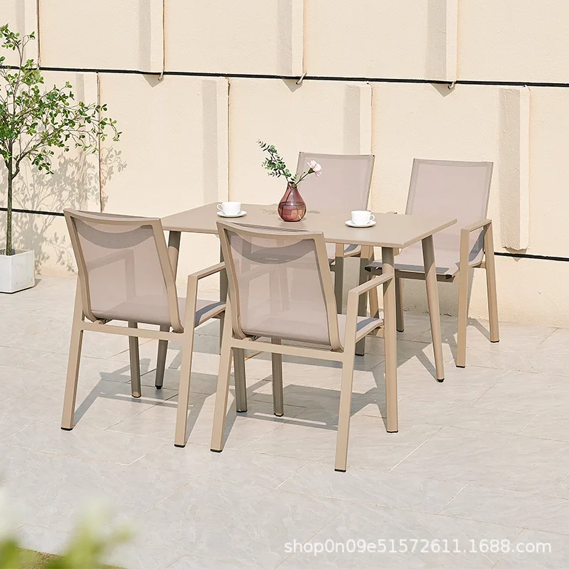 

Customizable Balcony Casual Small Tea Table Outdoor Dining Table