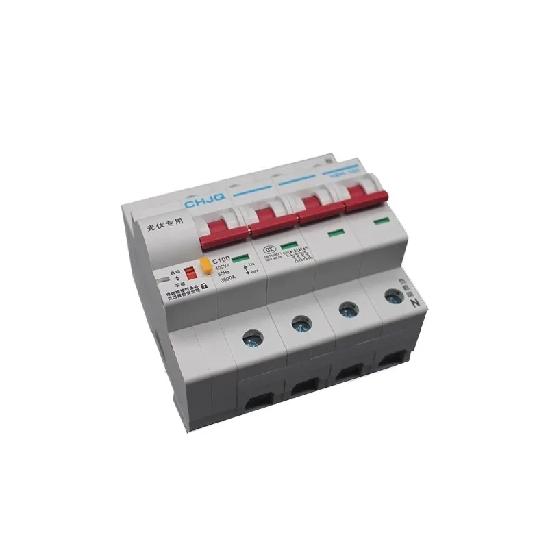 Photovoltaic automatic reclosing circuit breaker, durable protection accessories for voltage loss tripping and power on closing