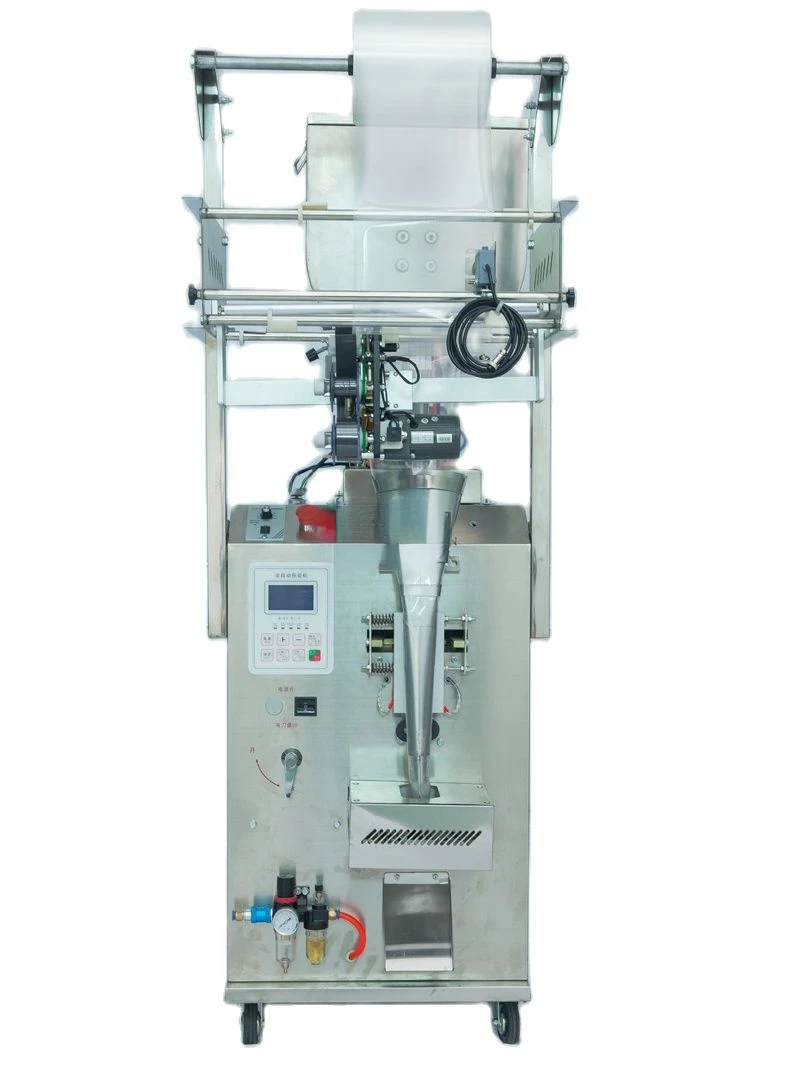 10g-200g Bag Tomatoe Paste Automatic Packing Machine Peanut Paste Filling Machine Three Side Seal Liquid Package Making Machine