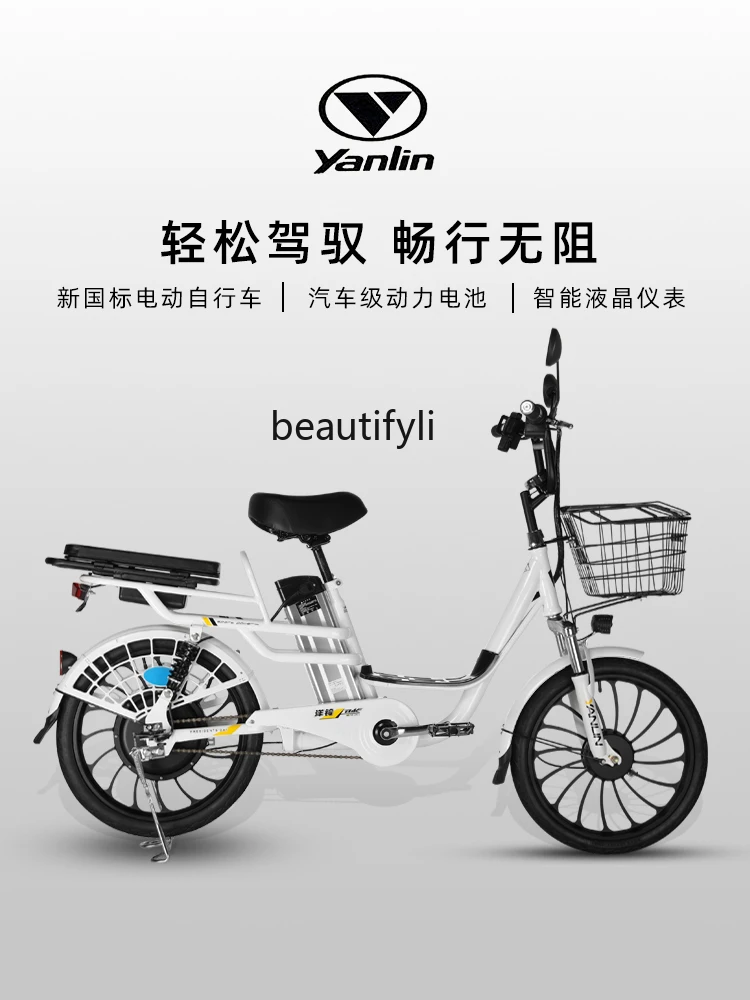 Take-out Electric Car New National Standard Cargo Battery Car Lithium Battery Power Long-Distance Running King Electric Bicycle