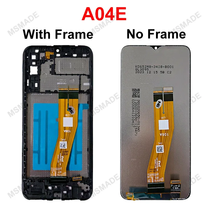 For Samsung Galaxy A04 LCD SM-A045F Display Touch Screen Digitizer For Samsung A04S SM-A047F/DS A04E SM-A042F SM-A042M LCD