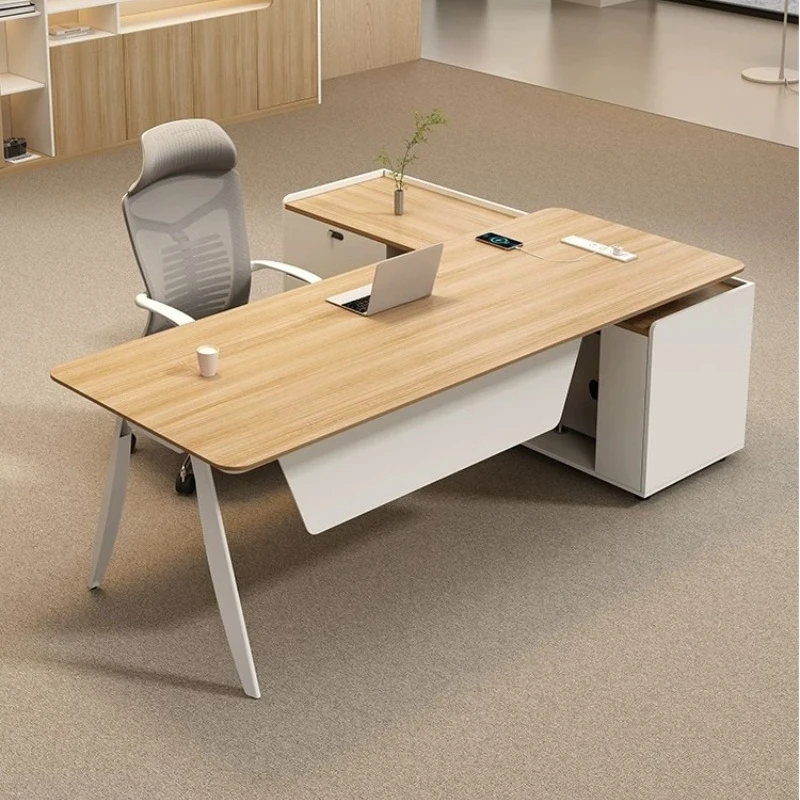 LMM simple fashion manager desk modern supervisor desk office small boss desk