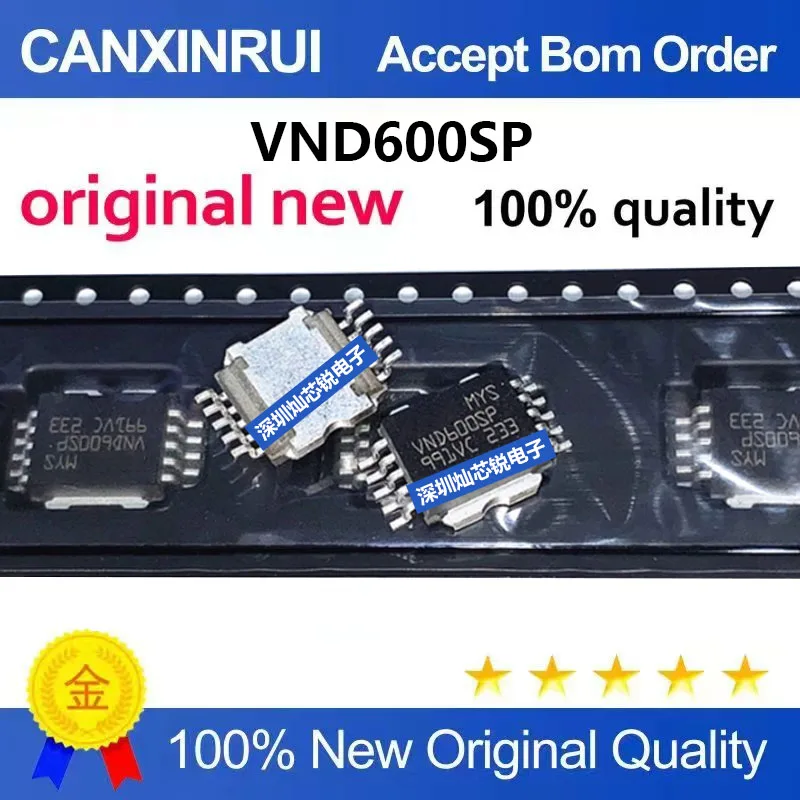 (5-100pieces)Brand New Original VND600SP 10-Pin SMD Windshield Washer Pump Driver Chip