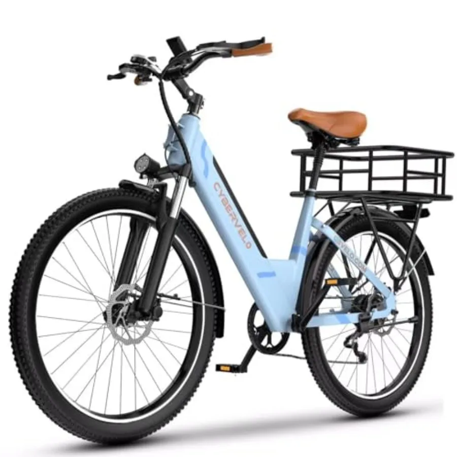 

1000 Peak Electric Bike for Adults 26 All-Terrain Ebike with Removable Battery 7-Speed Up to 80 Miles Range Black Frame Ideal f