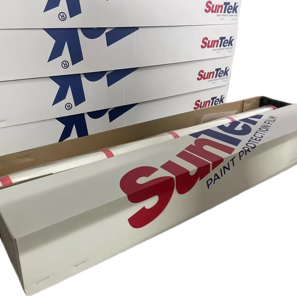 

Suntek car paint protection film TPU material, matte PPF/glossy PPF, 10-year warranty, non-yellowing, self-healing