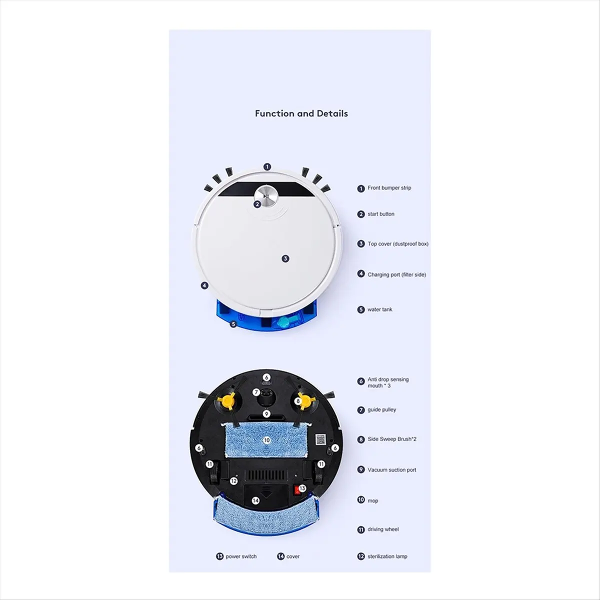 popop-rs800-5-in-1-con-telecomando-robot-aspirapolvere-intelligente-super-silenzioso-lavapavimenti-a-umido-e-a-secco-elettrodomestico-bianco-a