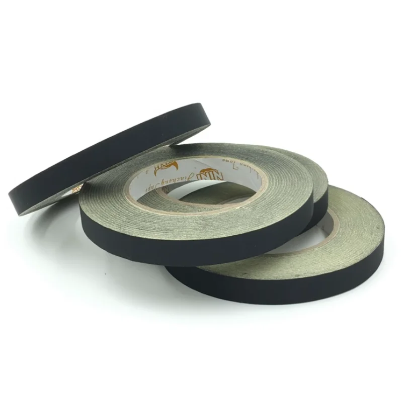 Tape release transformer wrapped with super adhesive insulation, hand tear anti-aging black acetate cloth tape 0.2MM