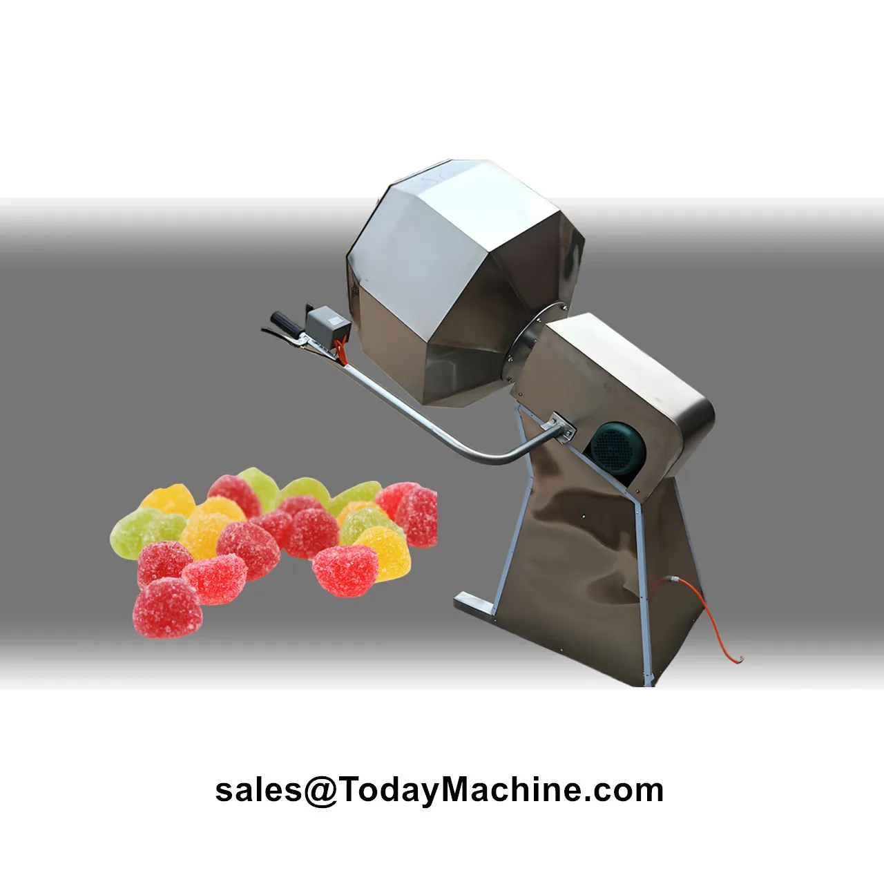 Automatic Seasoning Powder Popcorn Peanut Flavor Coating Beef Potato Chips Octagonal Mixing