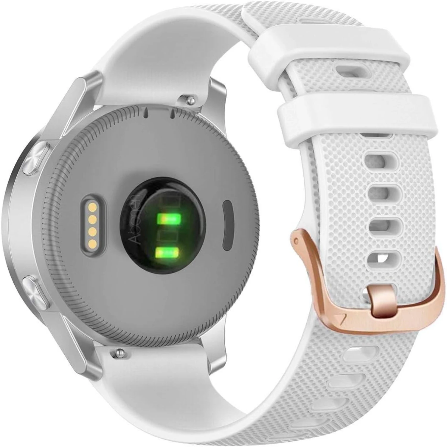 Stylish, Soft, and Comfortable Waterproof Silicone Watch Bands by Abanen - Durable High Wear-Resistant Sport Band with Quick