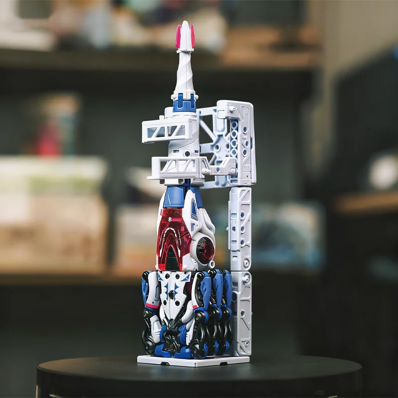 BEASTBOX BB-83 Violet Vortex 10 cm 3 Modi Transformeerbare Inktvis Speelgoed Kubus Mecha Action Figure Collectible Assembly Model Speelgoed Gift