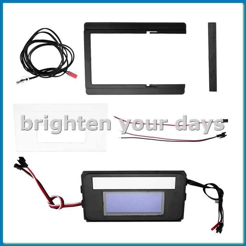 

K3014AF LED Mirror Switch Touch Switch with Time and Temperature Display System on Mirror for Bathroom Cabinet Sideboard-VVNB