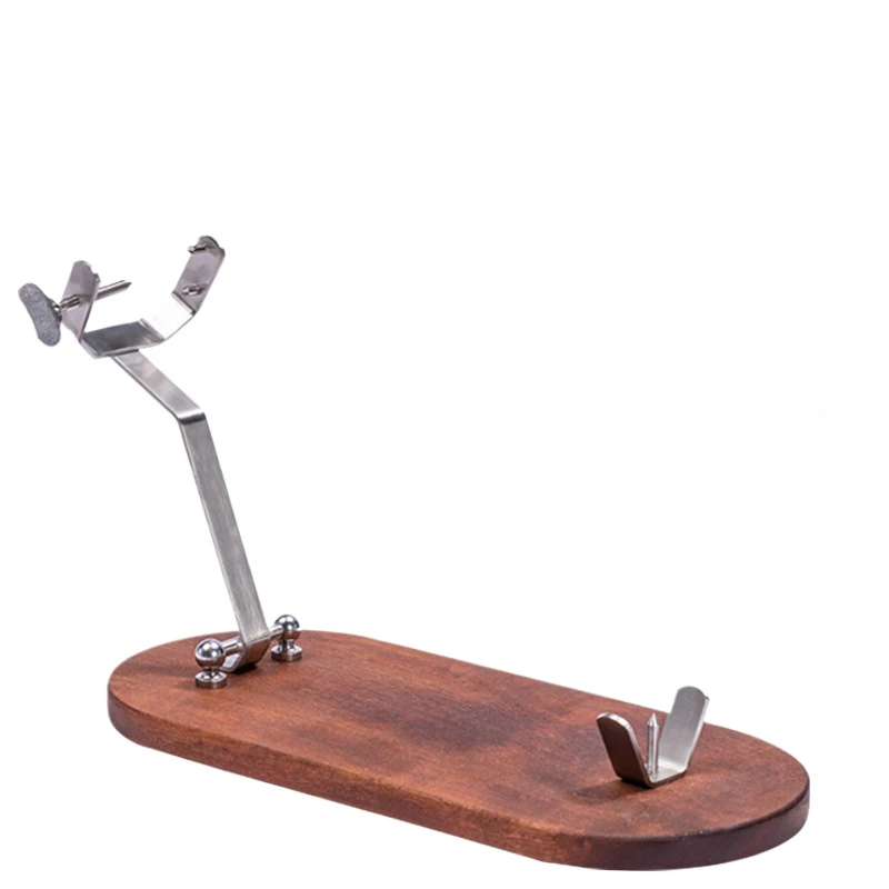 

*Spanish Ham Shelf, Imported Ebony Sandalwood Solid Wood Without Paint Stainless Steel Accessories