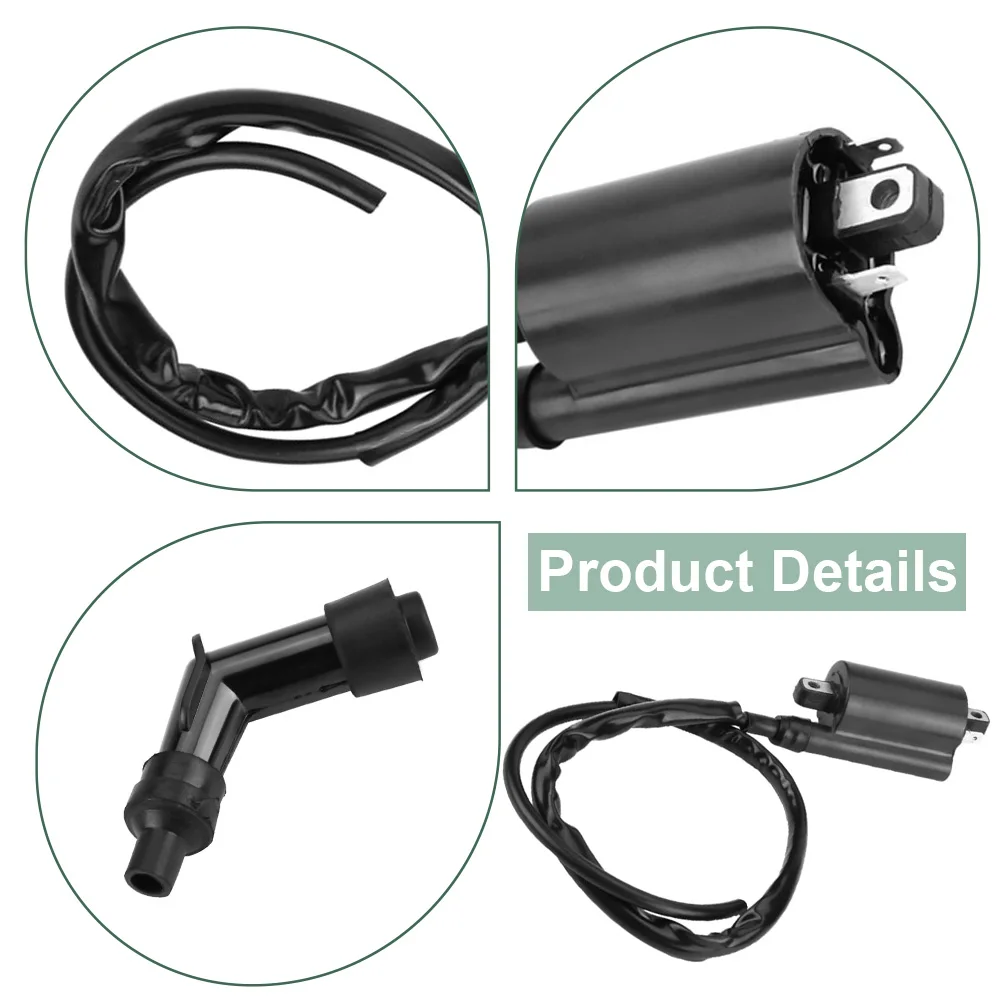 2pcs Ignition Coils Front Rear Ignition Coil For Suzuki VS1400GLP Intruder 1400 1987-2004 33410-38B00 33420-38B00 33420-10F00