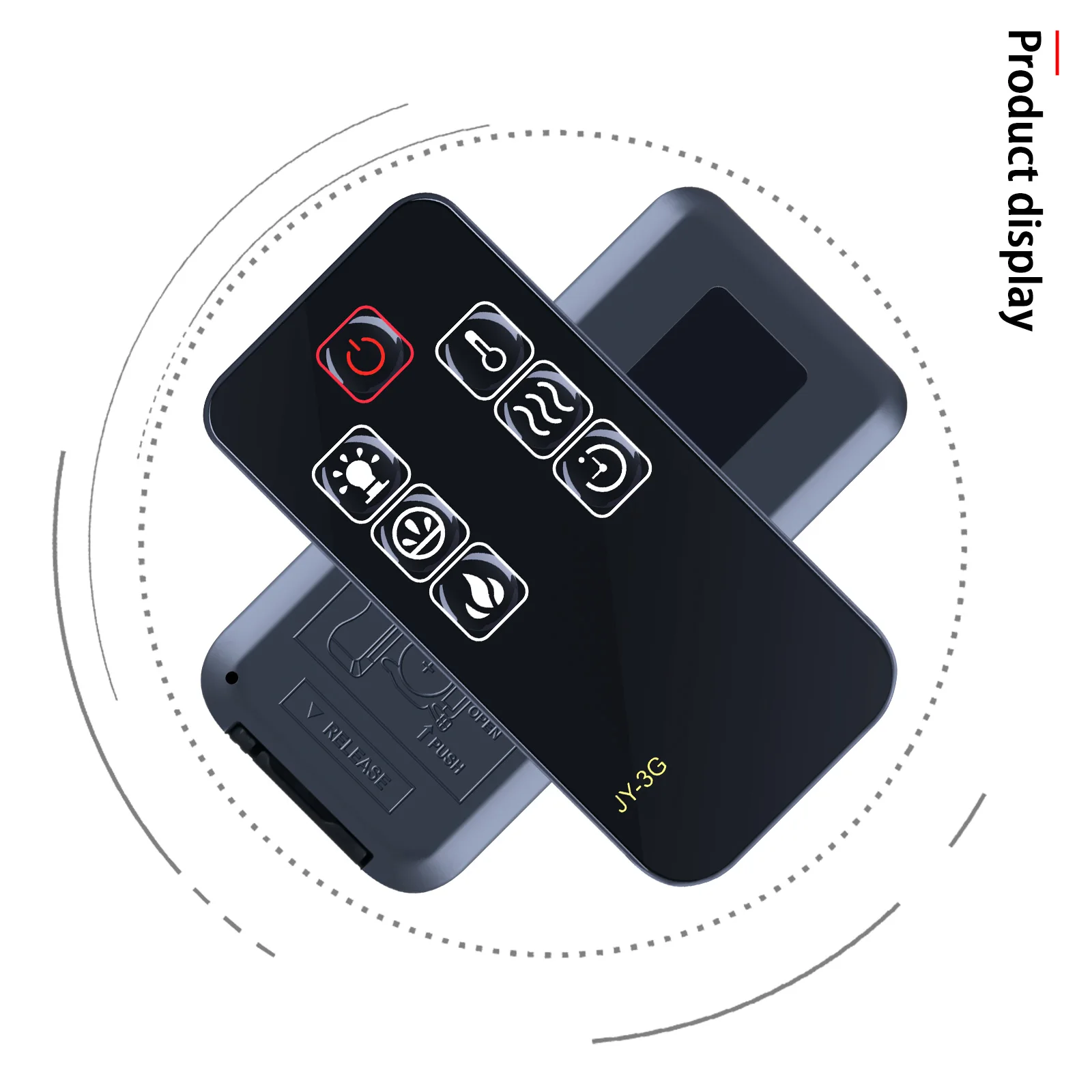 جهاز تحكم عن بعد جديد لسخان الموقد الكهربائي Della Muskoka Pleasant Hearth JY-3G