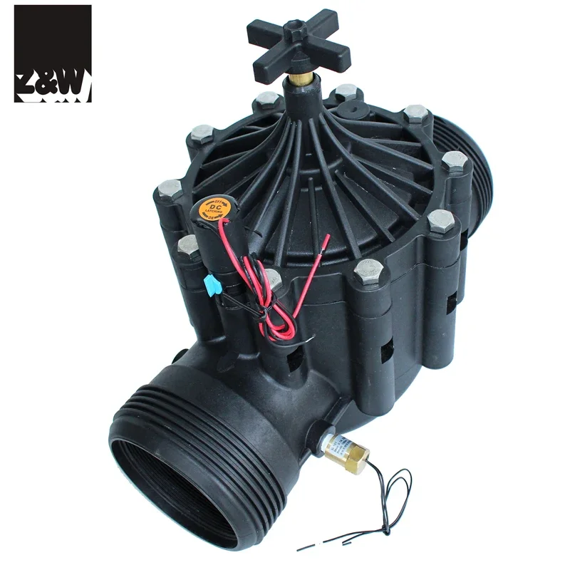 4" magneetventiel DN100 flow control pilot structuur handmatige bediening 400PH