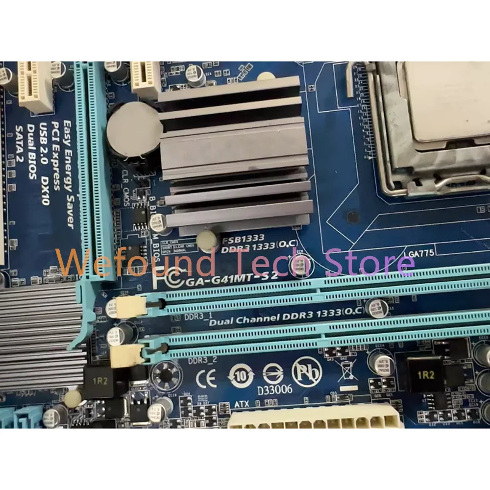 GA-G41MT-S2 اللوحة الأم للتحكم الصناعي G41MT-S2 DDR3 LGA775 واجهة VGA