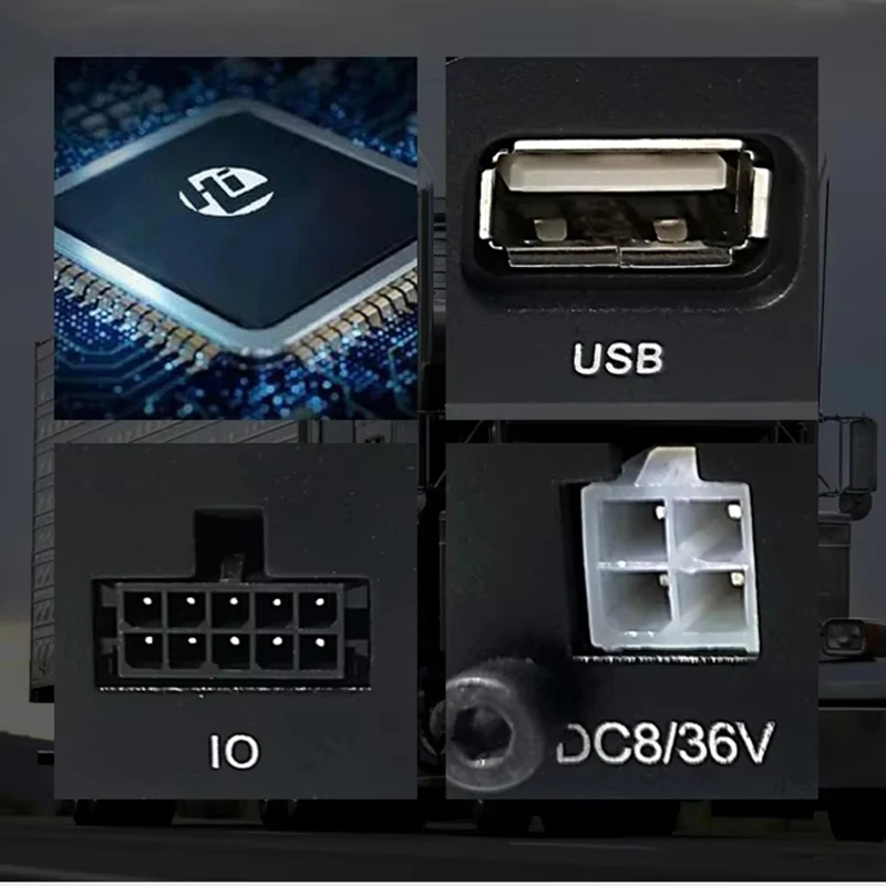 H.264 4-Kanal Mobile DVR GPS Digital Video Recoder für Bus LKW Auto Black Box