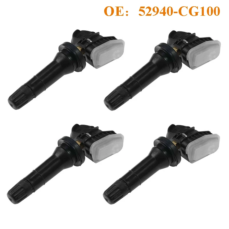 

4 шт. 52940-CG100 52940-BV100 датчик давления в шинах TPMS 433 МГц для Hyundai Creta loniq 6 Staria Tucson Kia EV6 Sportage 2021-2025