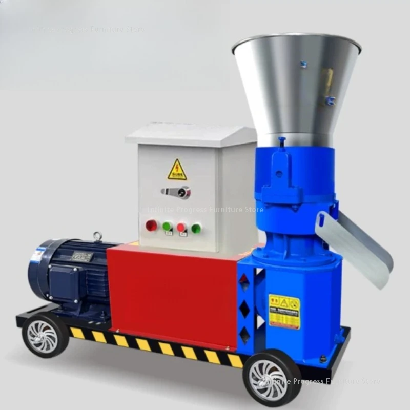 Living Room Villa Pellet Mill Livestock Farm Indoor Homestay Feed Pellet Mill Multi Outdoors Furniture Deeltjesmachine Ls50klj