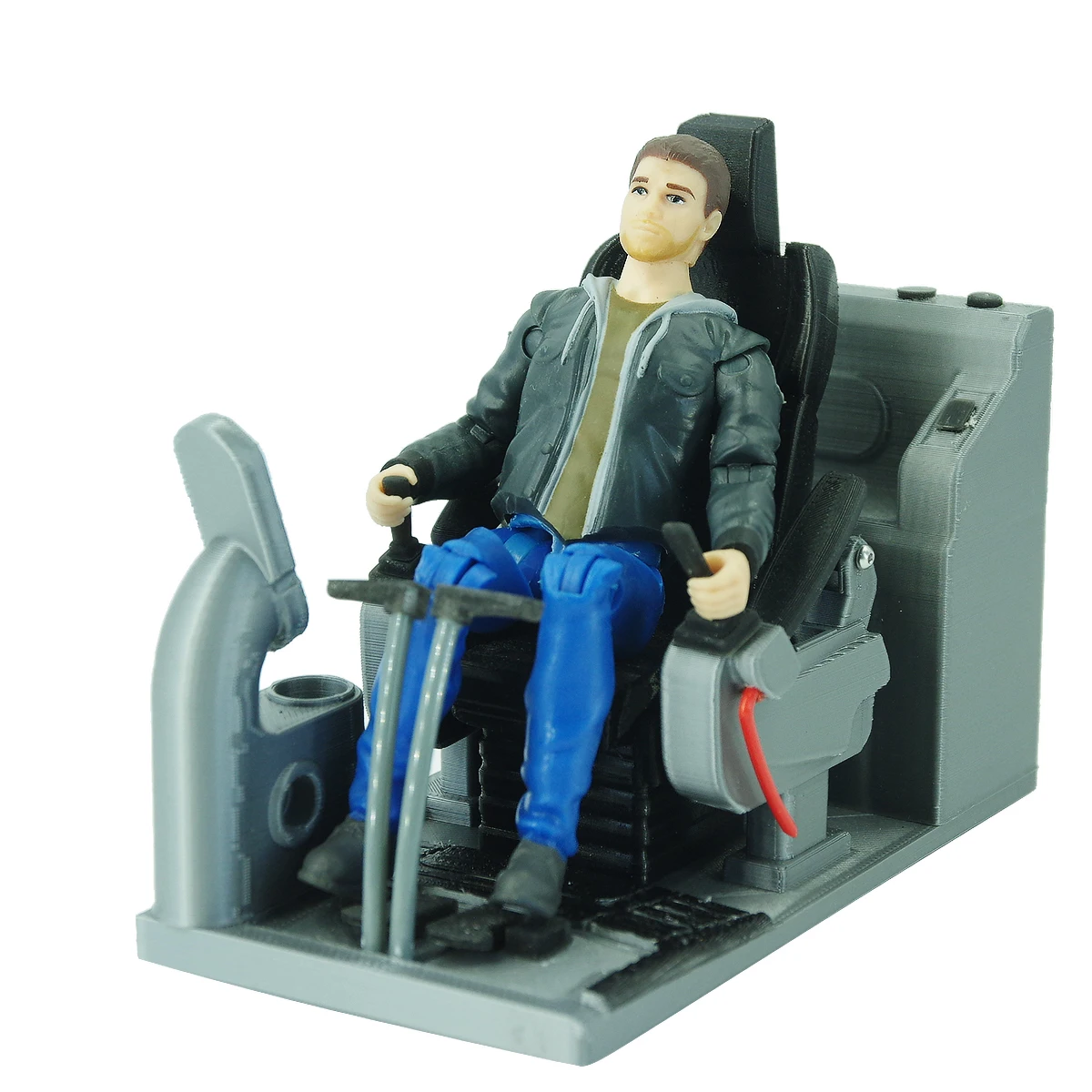 Plastic Driver Doll Model Of Various Sizes For RC Construction Model Drivers' Cabs Settings