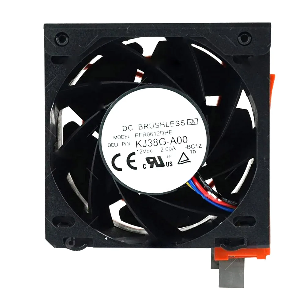 Server Fan For DELL For PowerEdge R720 R720XD 0NCJH0 NCJH0 PFR0612DHE-BC1Z 0KJ38G KJ38G-A00 DC12V 2.00A