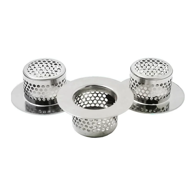 【Flash Sale】Bathtub Drain Cover, Bathroom Sink Strainer, Drain Hair Catcher For Bathtub Laundry Utility Sink, (3-Pack)