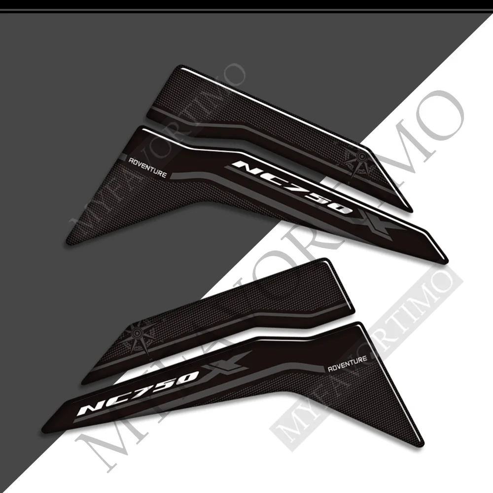 ステッカーデカール保護タンクパッドタンクパッド燃料オイルキットニーホンダ用nc 750 x nc750x 2021 2022