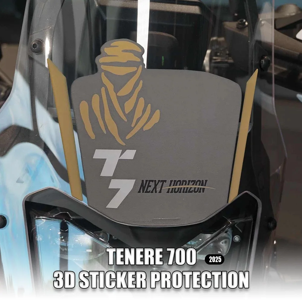 

Motorcycle Windshield Protective Stickers For Tenere 700 2025 3D Epoxy Stickers T700 Accessories