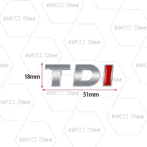 3D TDI Metal Car Label, Emblem Emblem, Golf 3, 4, 5, 6, 7, Polo, Käfer, CC, Passat, Bora, Jetta, Turbo, Direkt 8 Hauptverkäufe Emblema Golf 3 - №8