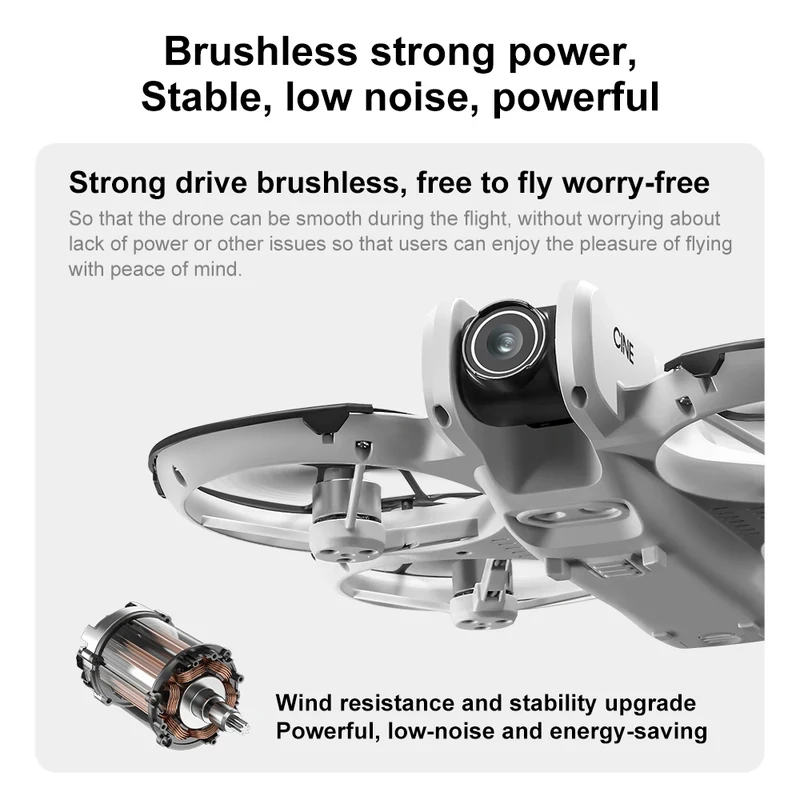 For Genuine V666 Drone Professional WIFI 5G Drone Obstacle Avoidance Brushless Altitude Headless Mode RC Quadcopter FPV Toys view 4