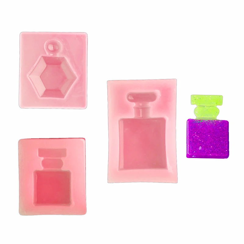 Various Mini Bottle Cooking Tools Silicone Mold Fondant For Baking Paste Of Cake Decorating Polymer Resin Candy