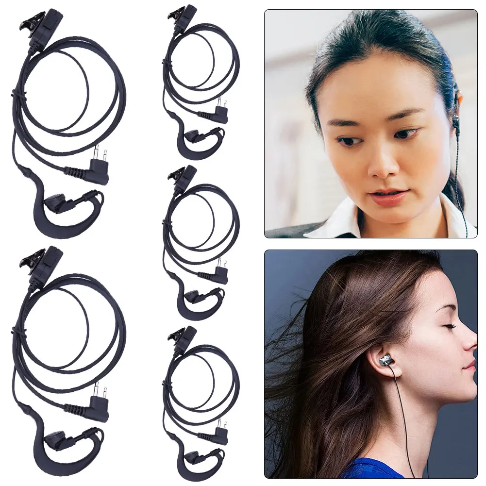 5Pcs 1M 2-Pin Earpi…