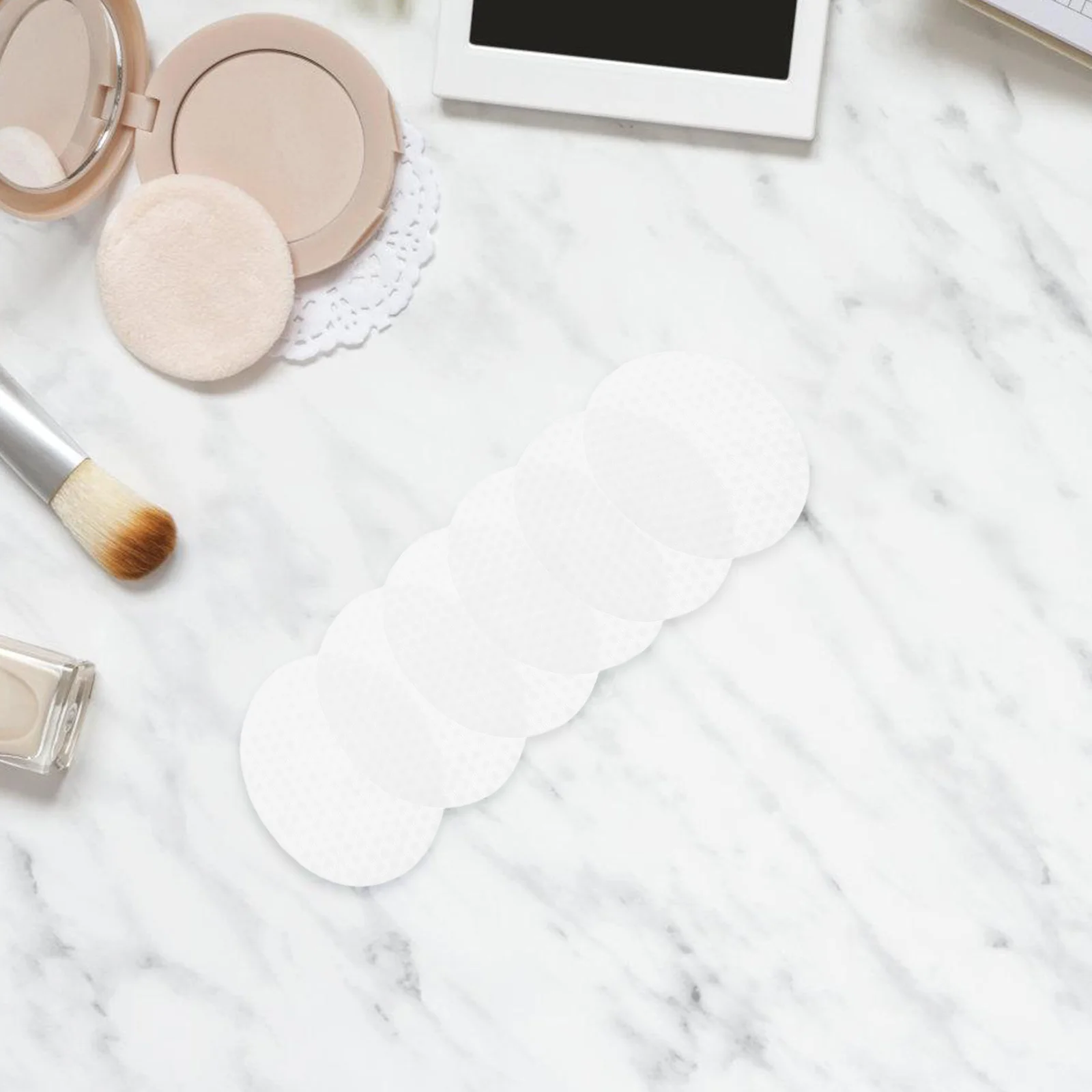 Almofadas faciais de ácido salicílico, almofadas esfoliantes descartáveis ovais para limpeza profunda dos poros, controle de óleo, maquiagem, 1200 peças