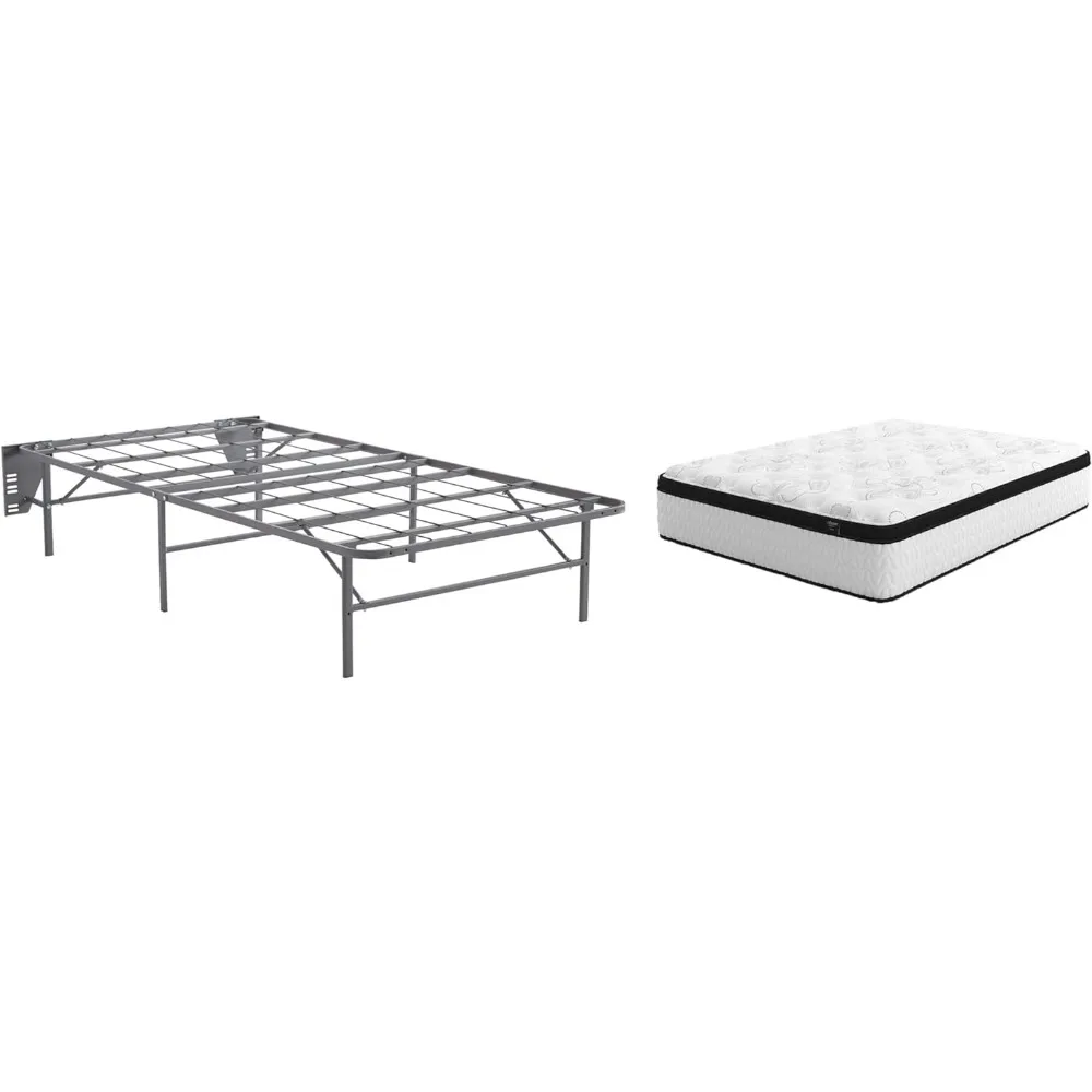 12 Inch Chime Express Memory Foam Mattress - Bed in a Box - Full- White & Better Than a Boxspring Mattress Riser