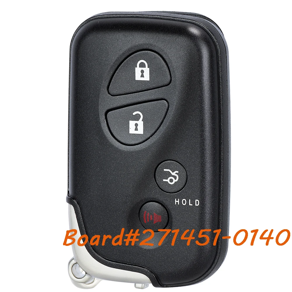 

271451-0140 Smart Keyless 314.3MHz Remote Key Fob for Lexus ES350 GS300 GS430 GS450H GS460 IS250 IS350 LS460 LS600h HYQ14AAB