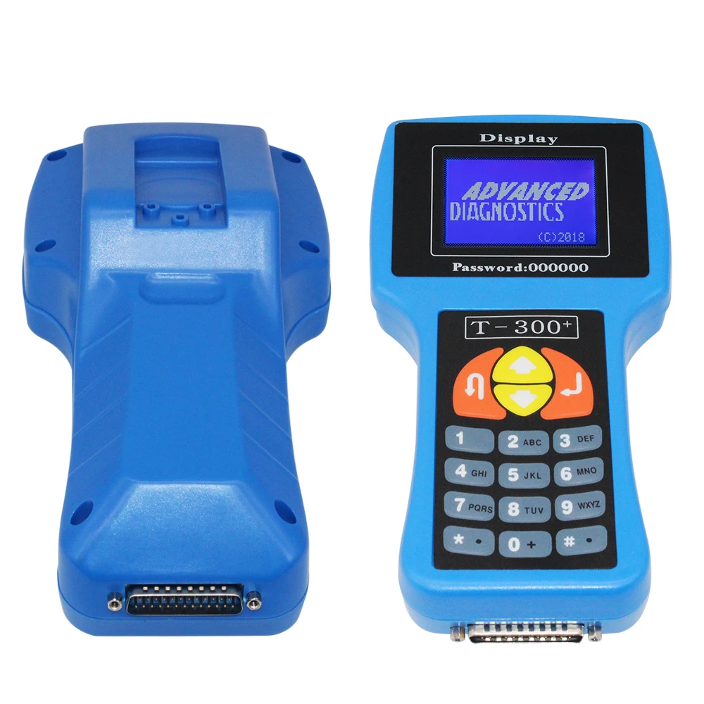 New T300 Key Programmer Auto Transponder Key Decoder T-CODE T300 Chip Key Decoder Diagnostic Car Key Programmer Blue Color