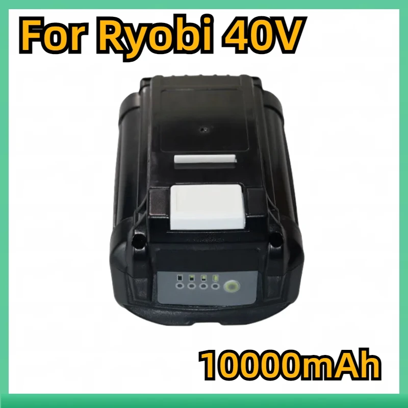 

40V 10000Ah Lithium-ion Rechargeable Battery For Ryobi RY40502 RY40200 Cordless Tools Screwdriver Battery OP4050 OP4026 OP40401