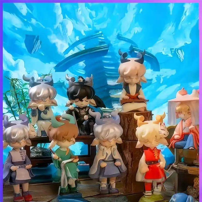 NFTBOX أصيلة النوم الله المملكة القديمة حلم اليدوية Metaverse دمية العصرية صندوق أعمى حلية تحصيل هدية