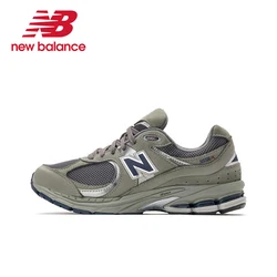 New Balance-Unisex respirável Casual Running Shoes, tênis confortáveis, desgaste, cinza médio, original, NB 2002R, ML2002RA