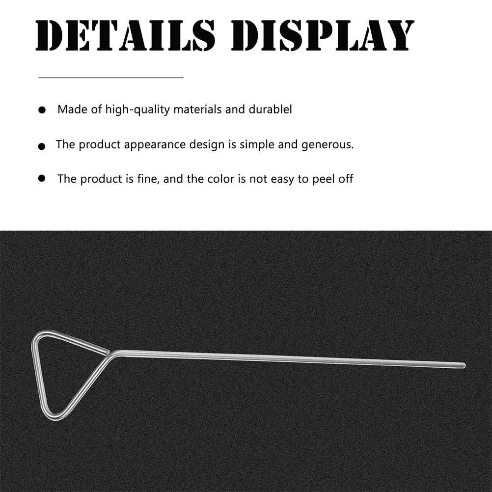 

5pcs Stainless Steel Cell Set Triangle Head Even Pressure Reusable Coating Rod Wide Spreading
