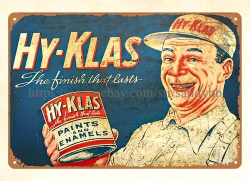 HY-KLASS PAINTS LOUISVILLE KY metal tin sign interior design help