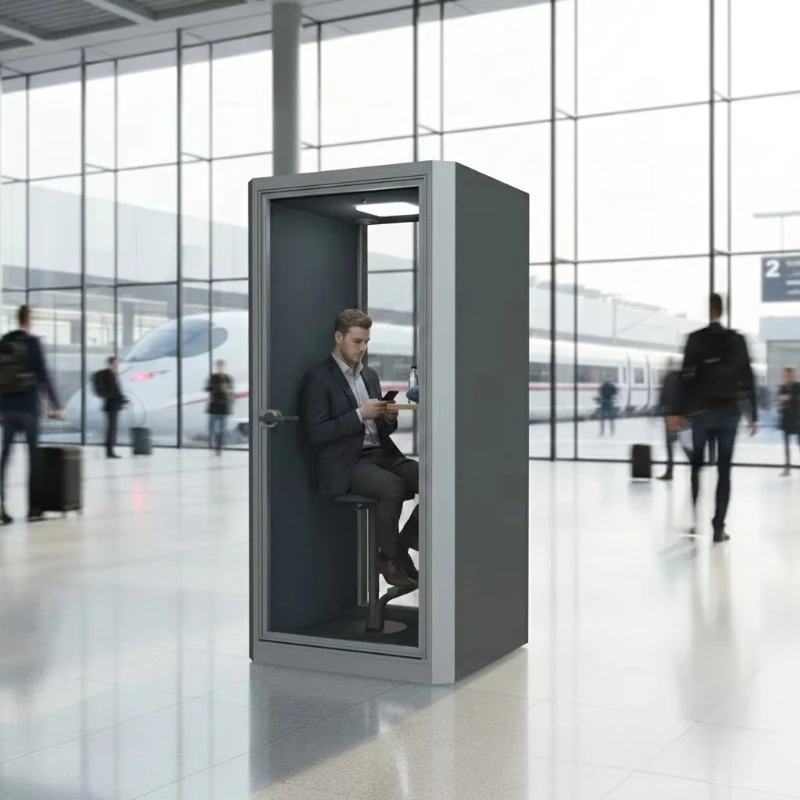 Examination Dedicated Soundproof Booth Anti-Interference Acoustic Pod Customized Sealed School Social Examination Silent Room