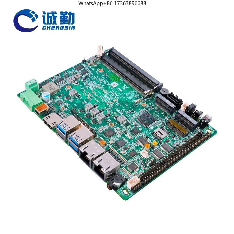 IoT Industrial All in One Panel PC Motherboard  12th Gen I3 I5 I7 2 LAN 6COM 2DDR5 CAN 3.5 Inch X86 Embedded Motherboard
