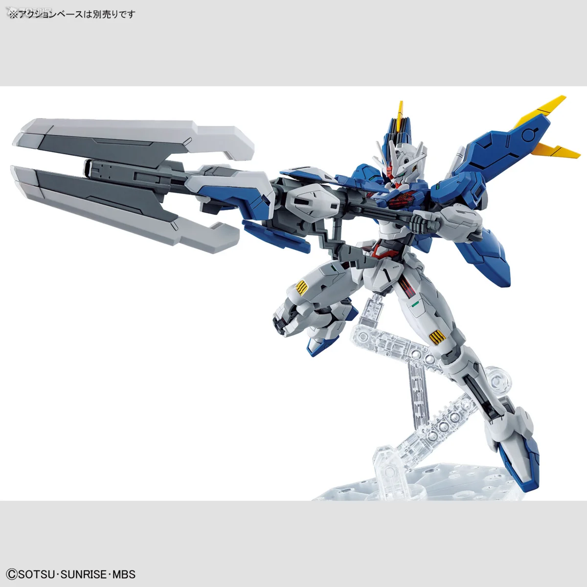 Bandai ต้นฉบับ HG Gundam Mercury's Witch Series TWFM 19 GUNDAM AERIAL REBUID อะนิเมะ Action ประกอบของเล่นของขวัญสําหรับชาย