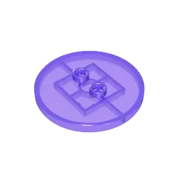 Eske Kouri GDS-90362 4x4 ronde humanoïde bodemplaat compatibel met lego 32627 kinderen DIY Bouwstenen Technische