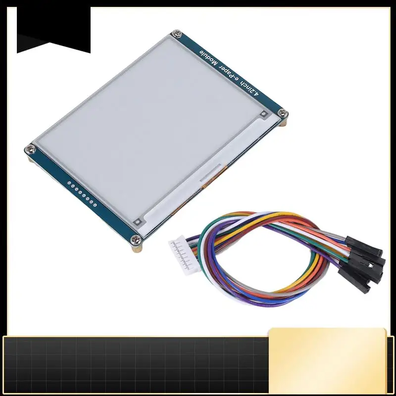 

Модуль дисплея Waveshare 4,2 дюйма E-Ink для модуля электронной бумаги Raspberry Pi 4 B-N33R