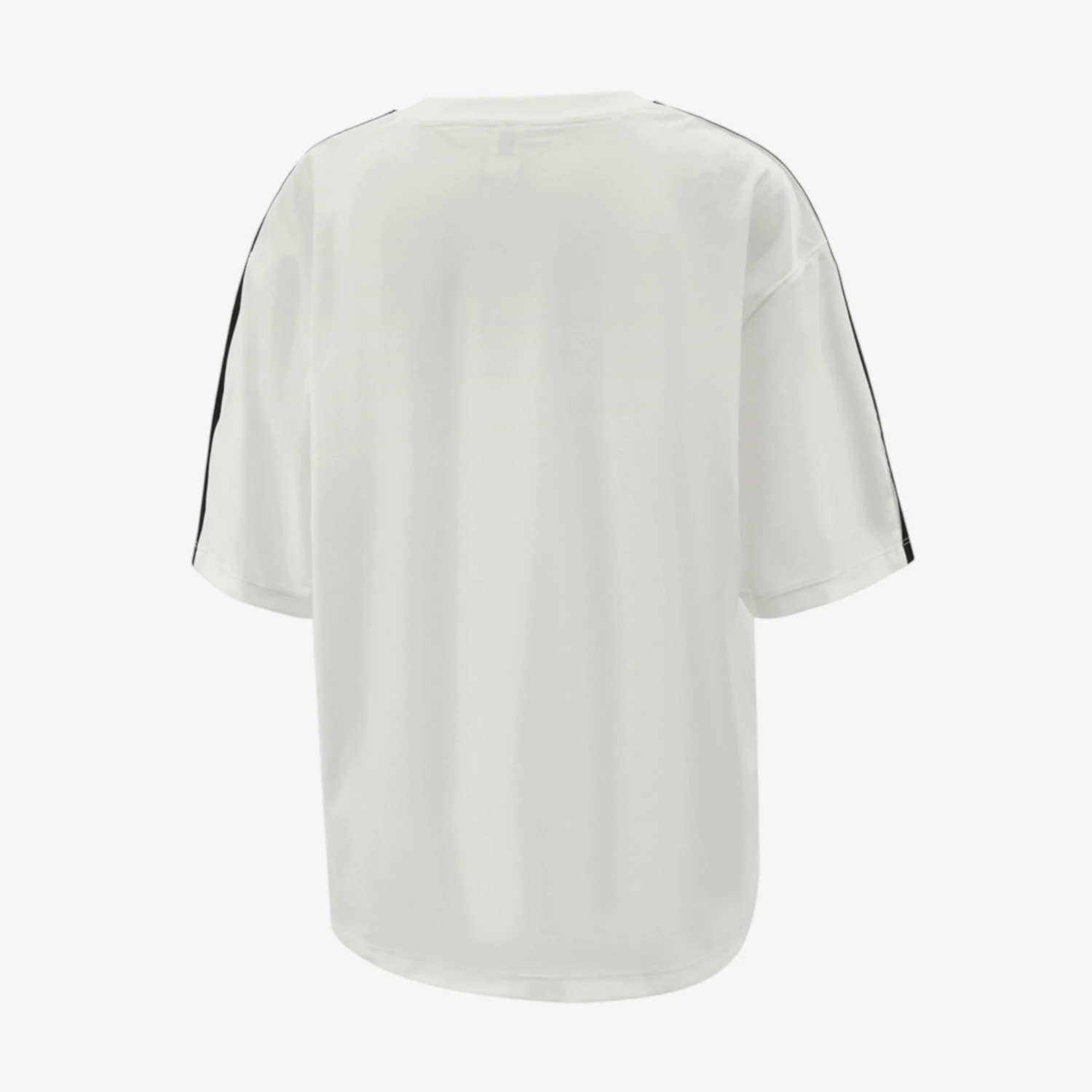 Adidas genuine clover women's pullover round neck striped short sleeved T-shirt KR9593