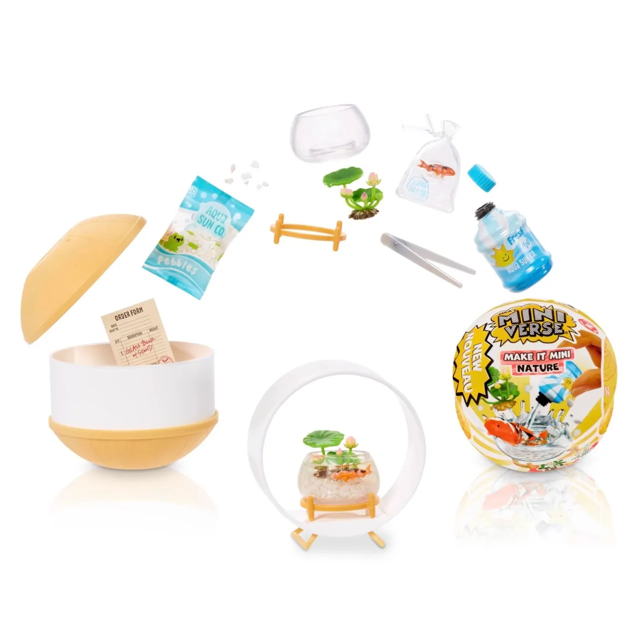 Miniverse mga بالجملة صندوق غامض يجعلها صندوق أعمى صغير طبيعي المنزل نبات تجميل الكرة 2 شخصيات الحركة هدية للأطفال اللعب